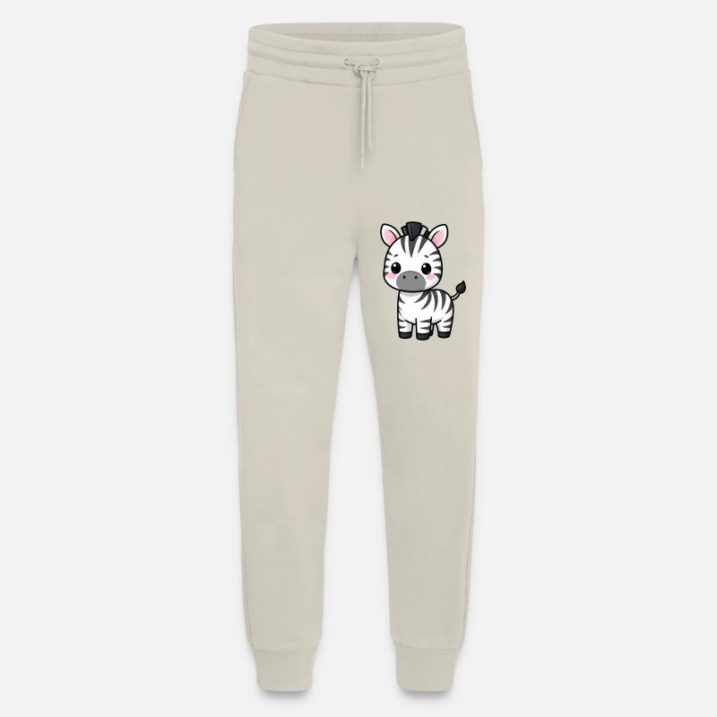 Niedliches kawaii Zebra Geschenk - Jogginghose - made by SPREAD - WARM CLAY
