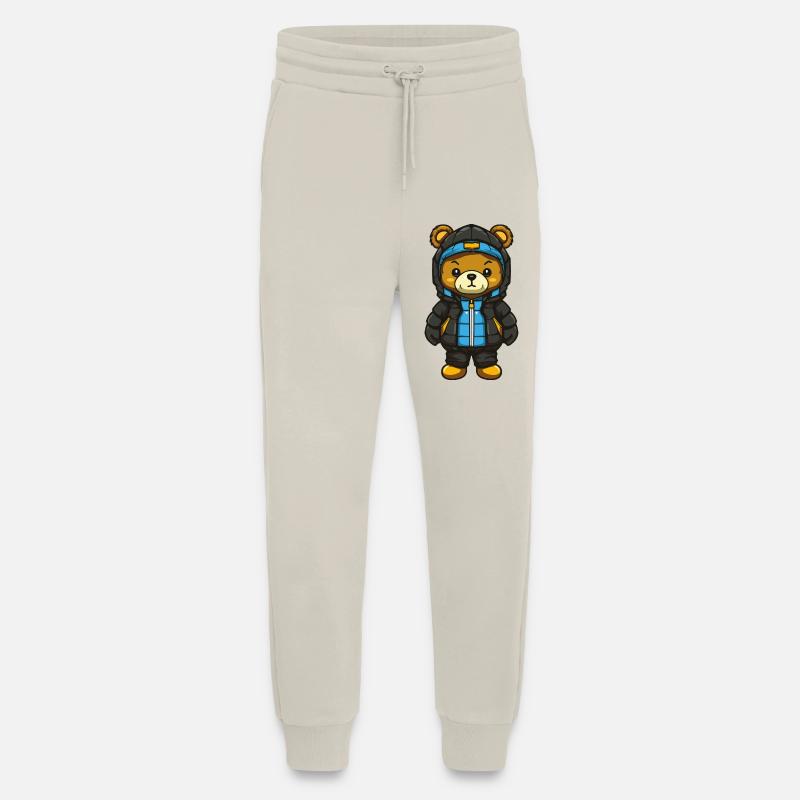 Bear Comic - Jogging Pants - made by SPREAD  - WARM CLAY