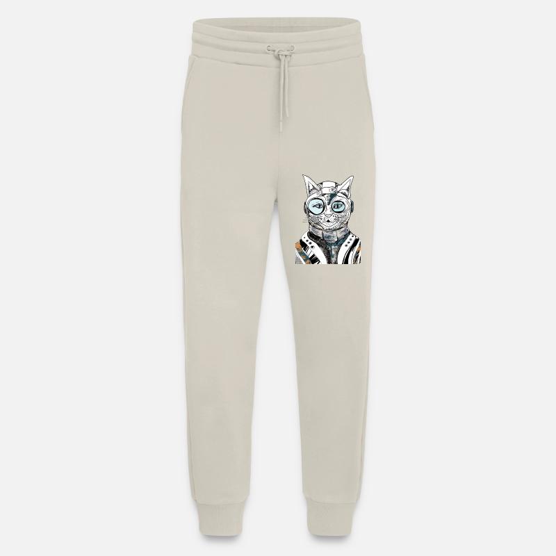 ASTRONAUT CAT - Jogging Pants - made by SPREAD - WARM CLAY