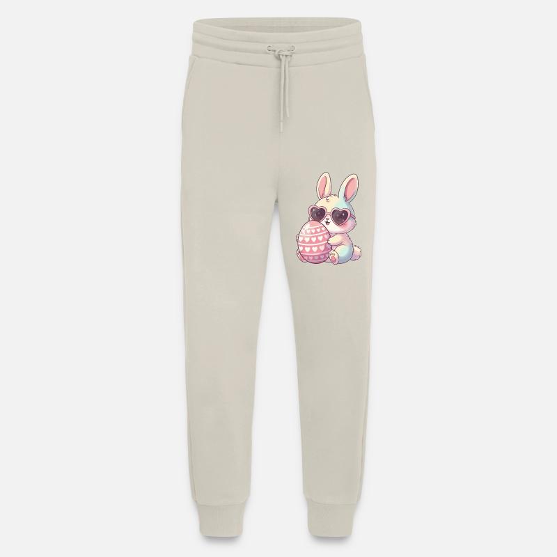 Herzblick Bunny Easter Egg - Jogging Pants - made by SPREAD  - WARM CLAY