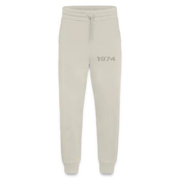 Geboren 1974 Retro Stripe Modernes Geburtstagsdesign - Jogginghose - made by SPREAD - WARM CLAY - Vorne