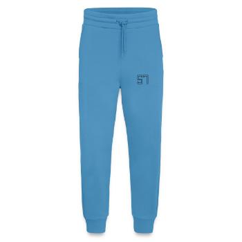 Numéro 57 (Style Université) - Pantalon de jogging bio décontracté fabriqué en UE -  Sol Blue - Devant