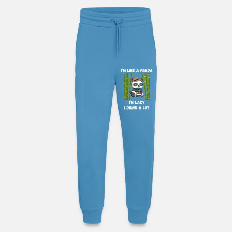 Lazy-Panda-Modus - Jogginghose - made by SPREAD -  Sol Blue