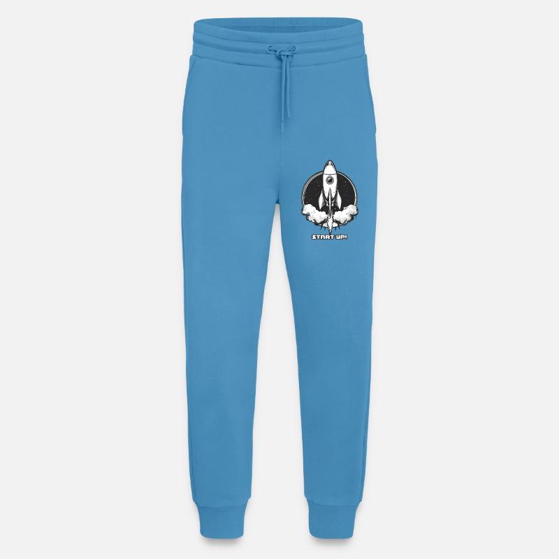 Start-up Rakete - Jogginghose - made by SPREAD -  Sol Blue