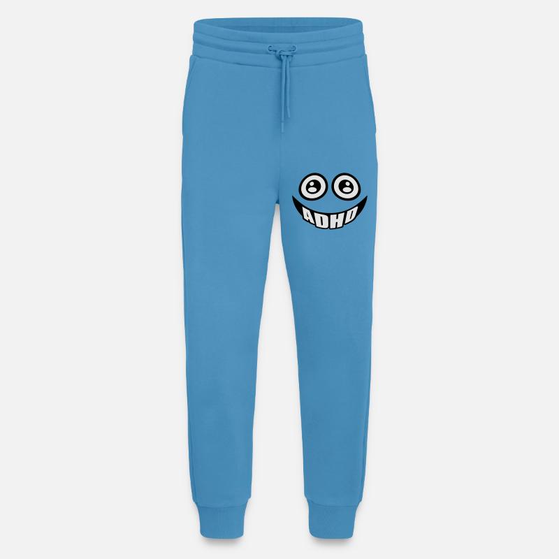 ADHD Smiley - Jogginghose - made by SPREAD -  Sol Blue