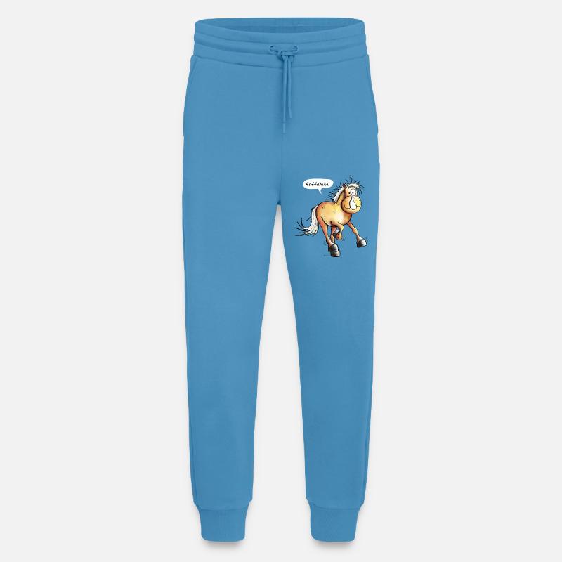 Pferdchen läuft - Pferd - Pferde - Fuchs - Fohlen - Jogginghose - made by SPREAD -  Sol Blue