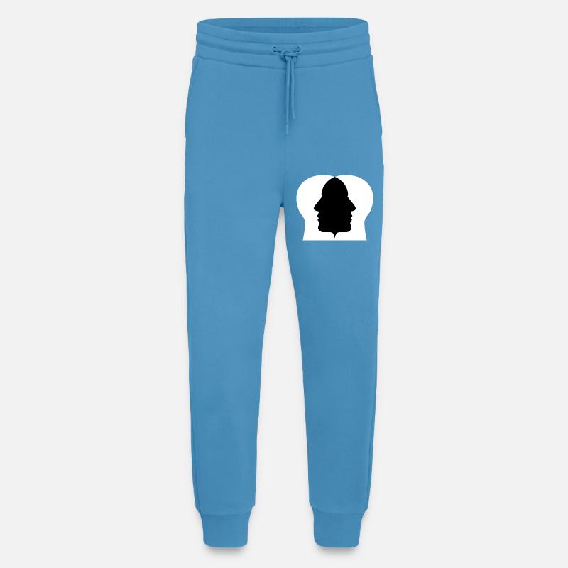 Doppelprofil Silhouette - Jogginghose - made by SPREAD -  Sol Blue
