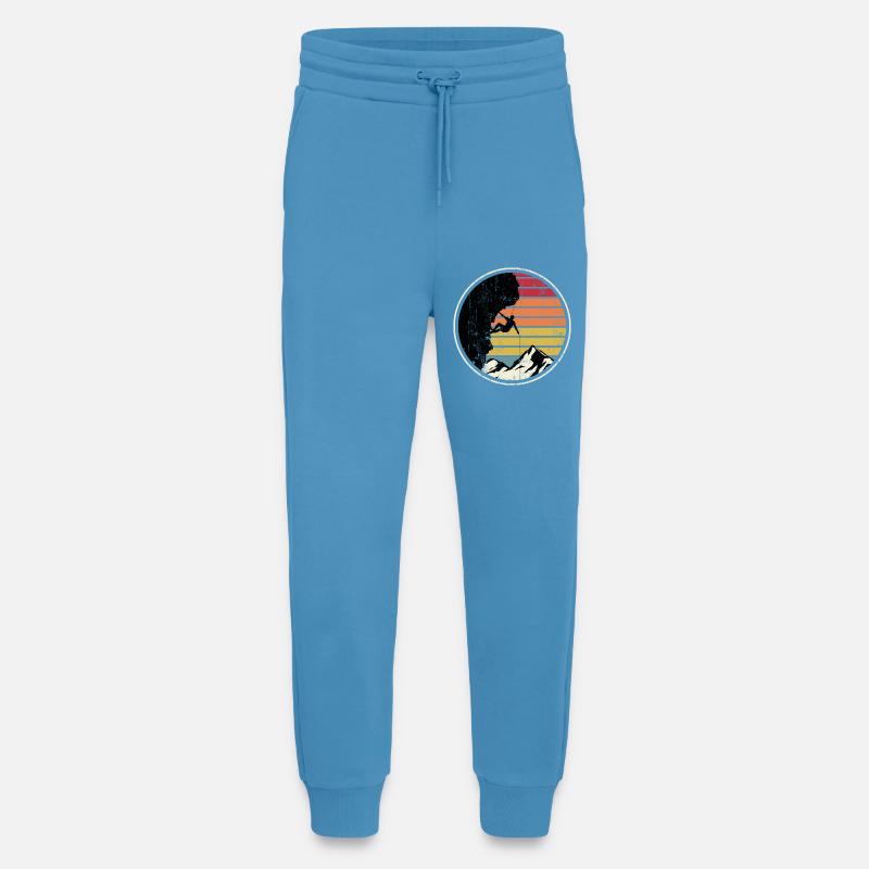 Sunset Summit Climber Silhouette - Jogginghose - made by SPREAD -  Sol Blue