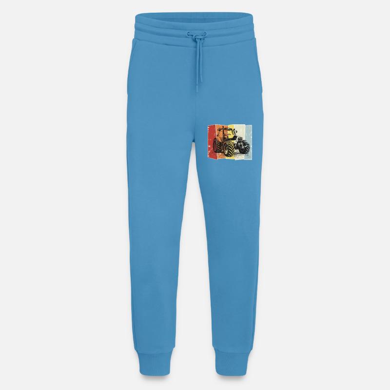 Tractor Deutz retro - Jogging Pants - made by SPREAD  -  Sol Blue