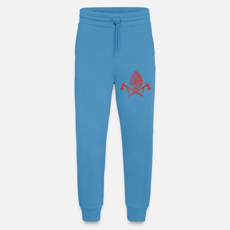 Rotindischer Krieger - Jogginghose - made by SPREAD -  Sol Blue