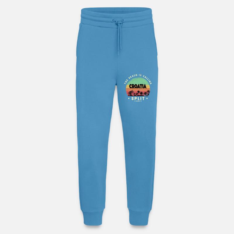 Split Kroatien Strand Design - Jogginghose - made by SPREAD -  Sol Blue