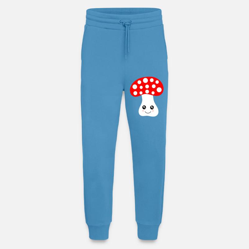 Kawaii, mushroom, toadstool - Jogging Pants - made by SPREAD  -  Sol Blue
