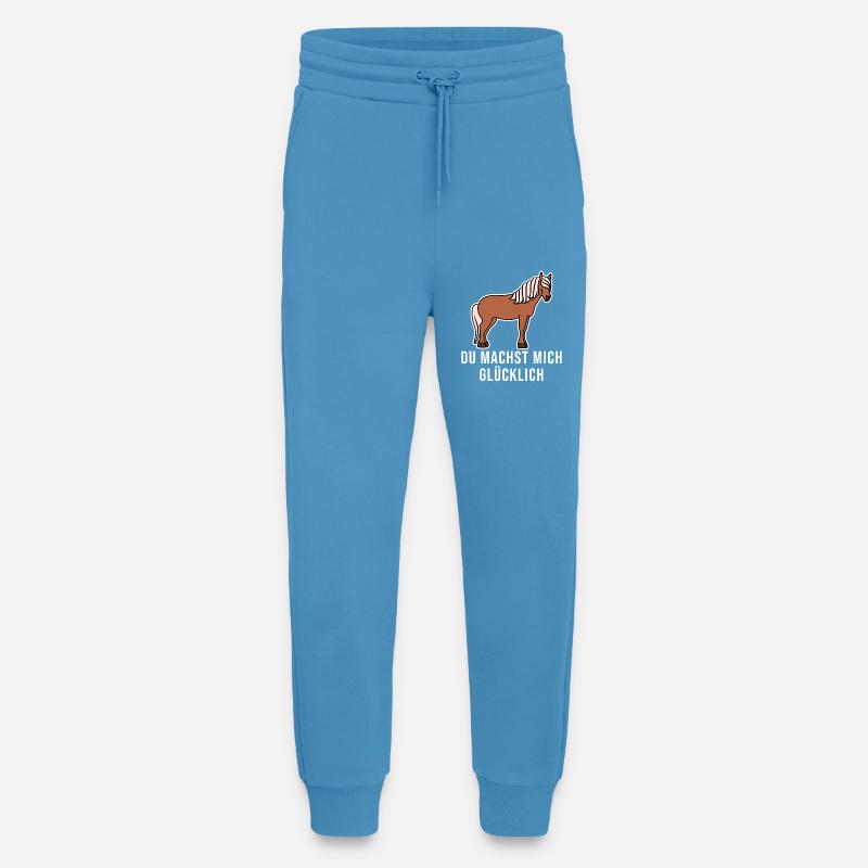 Pferde Cool Statement Pferdenarr Isländer - Jogginghose - made by SPREAD - Sol Blue