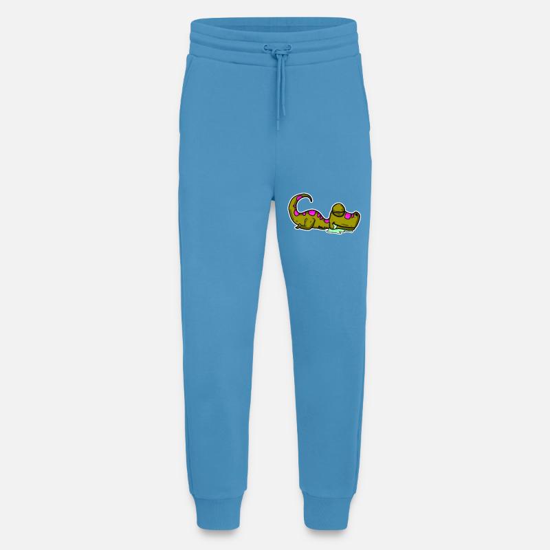 Sleeping Dino - Jogging Pants - made by SPREAD  -  Sol Blue