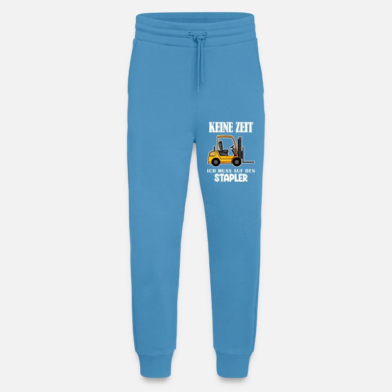 Staplerfahrer Gabelstapler Lager Logistik - Jogginghose - made by SPREAD -  Sol Blue