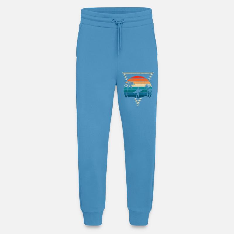 Sunset Surf and Palm Coast - Jogging Pants - made by SPREAD  -  Sol Blue