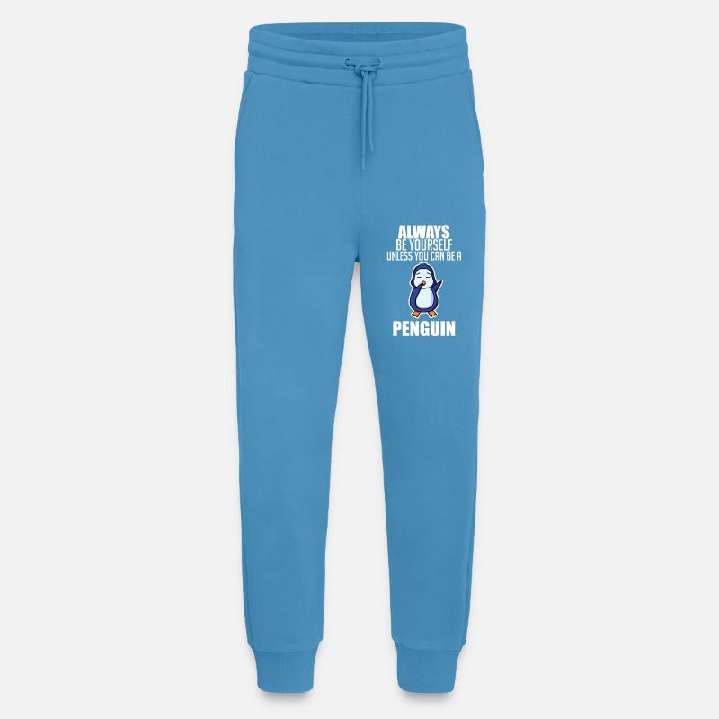 Pinguin Pinguine Sprüche - Jogginghose - made by SPREAD -  Sol Blue