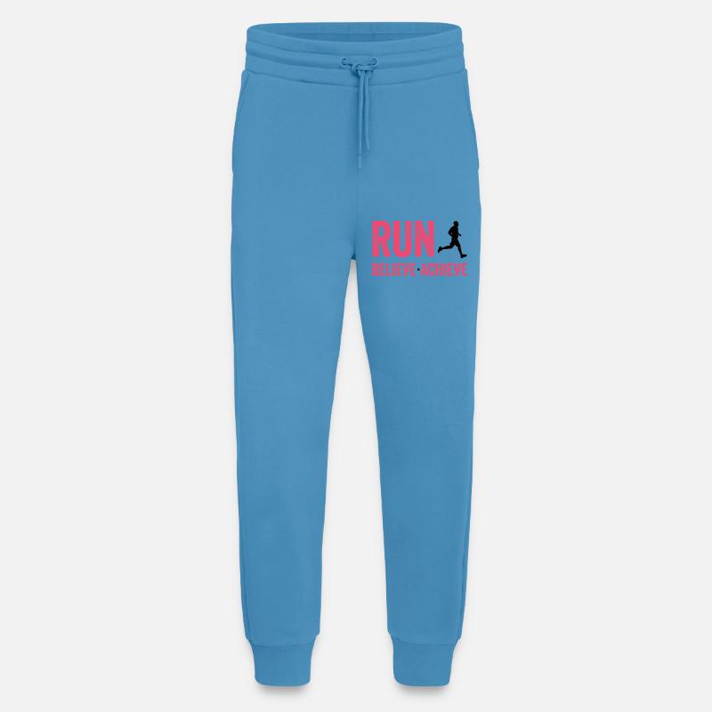 Marathon - Laufen. Glauben. Erreichen. - Jogginghose - made by SPREAD -  Sol Blue