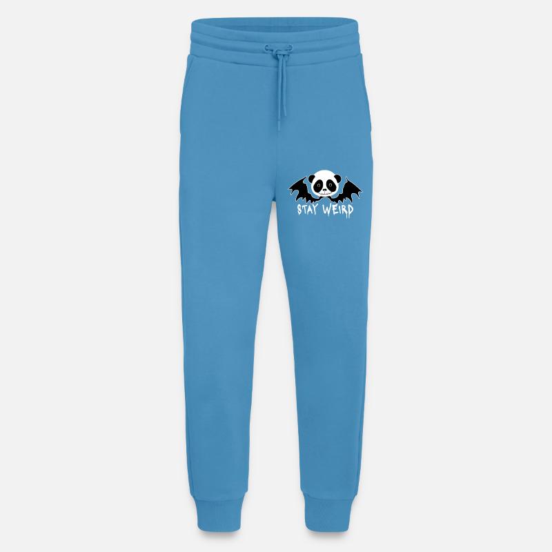 Stay weird Goth Panda - Jogging Pants - made by SPREAD - Sol Blue