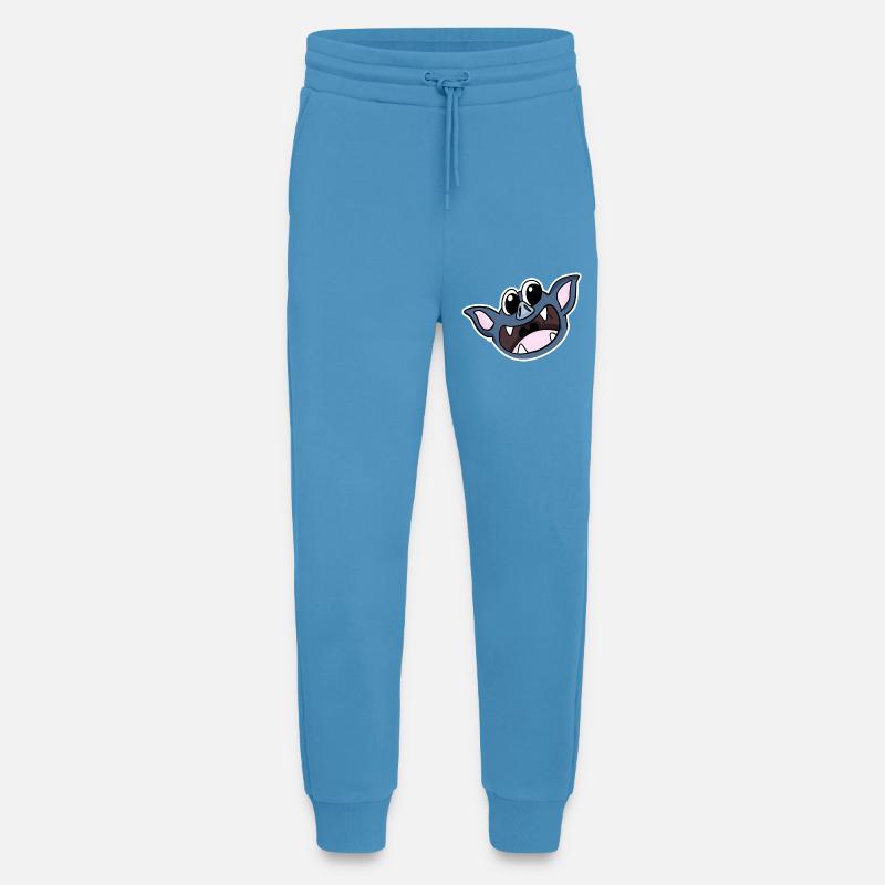 Bat head - Jogging Pants - made by SPREAD  -  Sol Blue