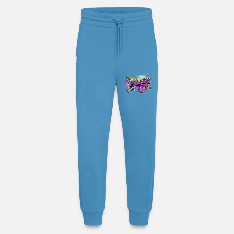 Octopus - Jogging Pants - made by SPREAD  -  Sol Blue