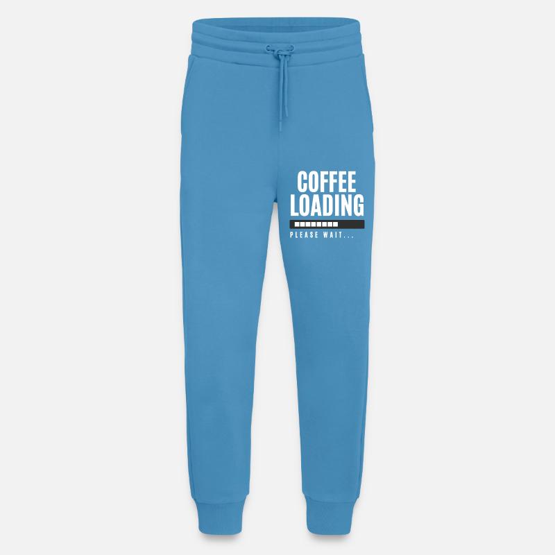 Coffee Loading Please Wait - Jogging Pants - made by SPREAD  -  Sol Blue
