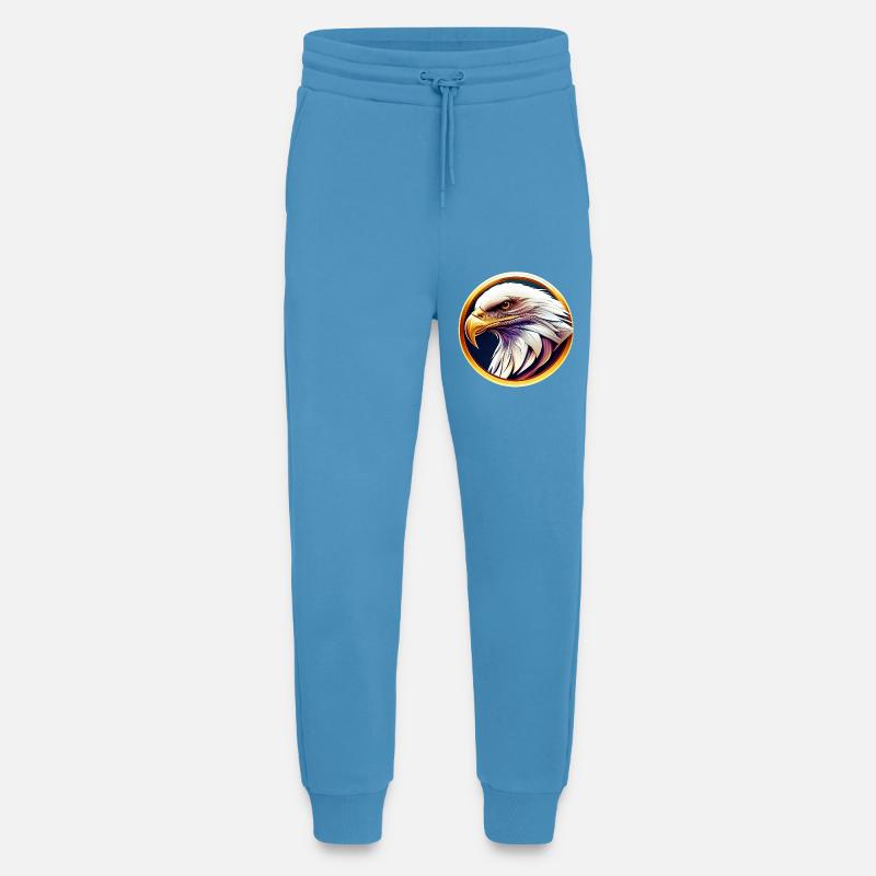 Bald eagle - Jogging Pants - made by SPREAD  -  Sol Blue