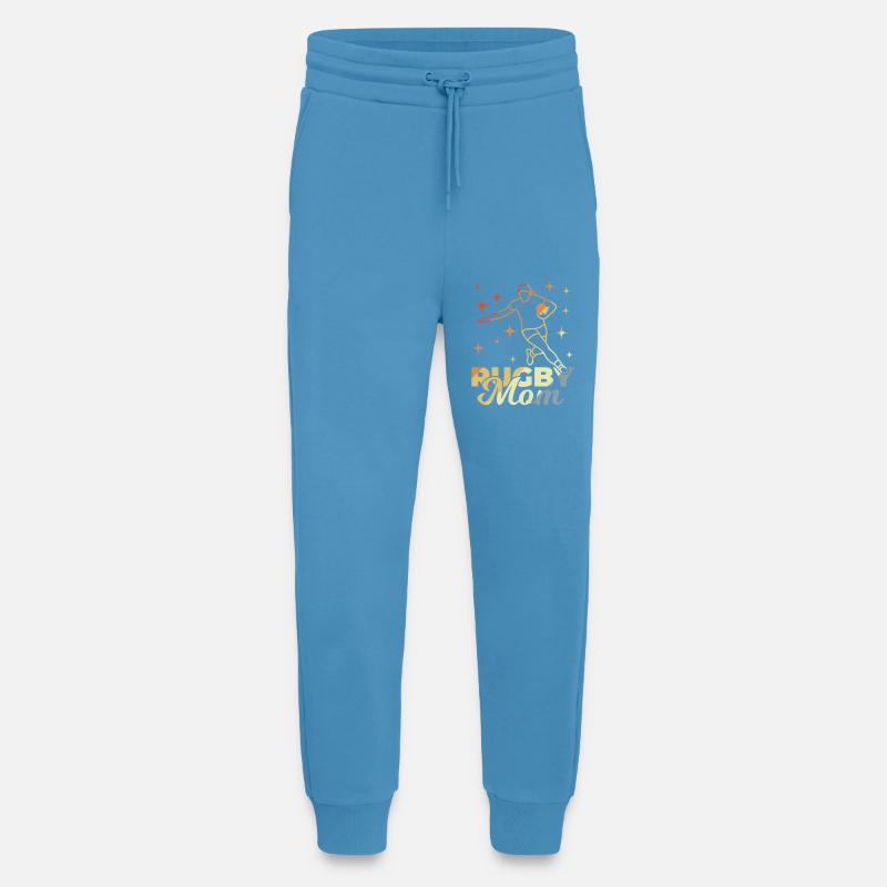 Rugby Mom - Jogging Pants - made by SPREAD  -  Sol Blue