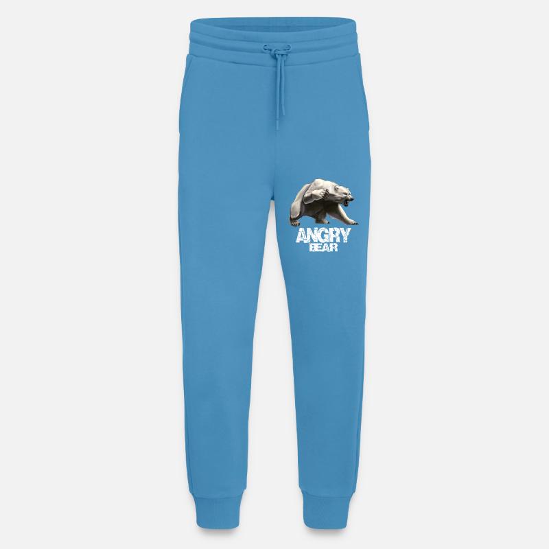Wütender Bär - Jogginghose - made by SPREAD -  Sol Blue