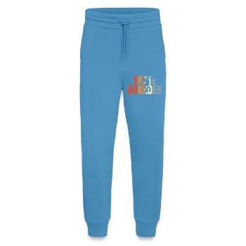 Retro Skateboarder - Jogging Pants - made by SPREAD  -  Sol Blue - Front