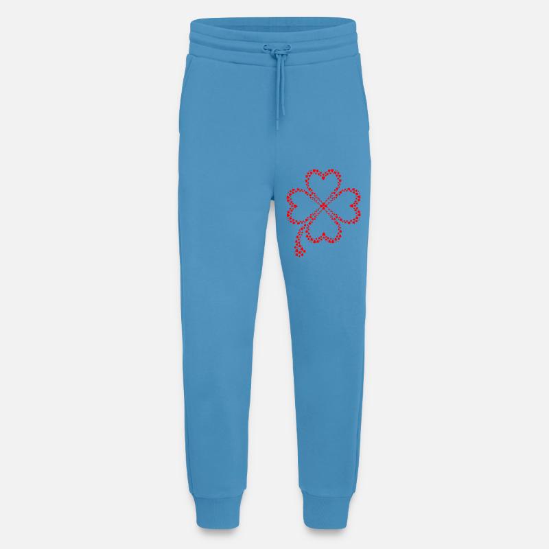 Conception de trèfle - Pantalon de jogging bio décontracté fabriqué en UE -  Sol Blue
