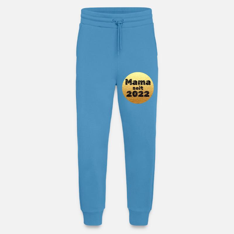 Mama seit 2022 - Jogginghose - made by SPREAD - Sol Blue