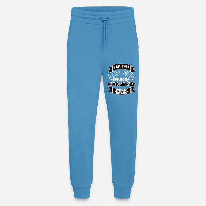 Fotograf Lustiger Spruch Geschenkidee - Jogginghose - made by SPREAD -  Sol Blue