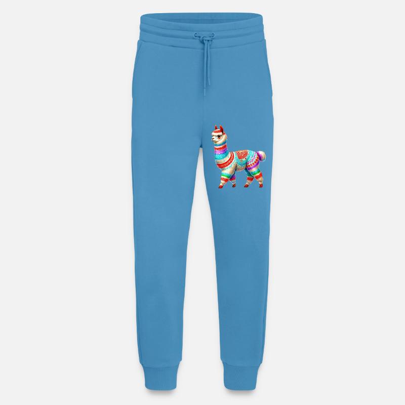 Alpaca - Jogging Pants - made by SPREAD  -  Sol Blue