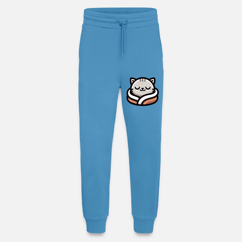 Schlummerpfoten: Der verträumte Tabby - Jogginghose - made by SPREAD -  Sol Blue