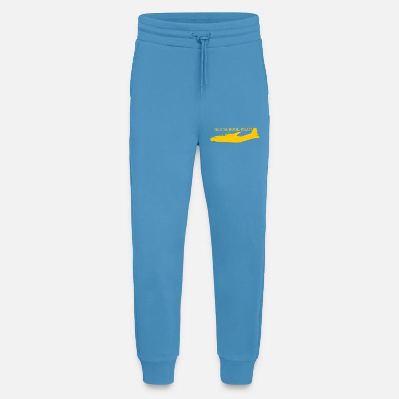 old school pilot An-12 - Jogginghose - made by SPREAD -  Sol Blue