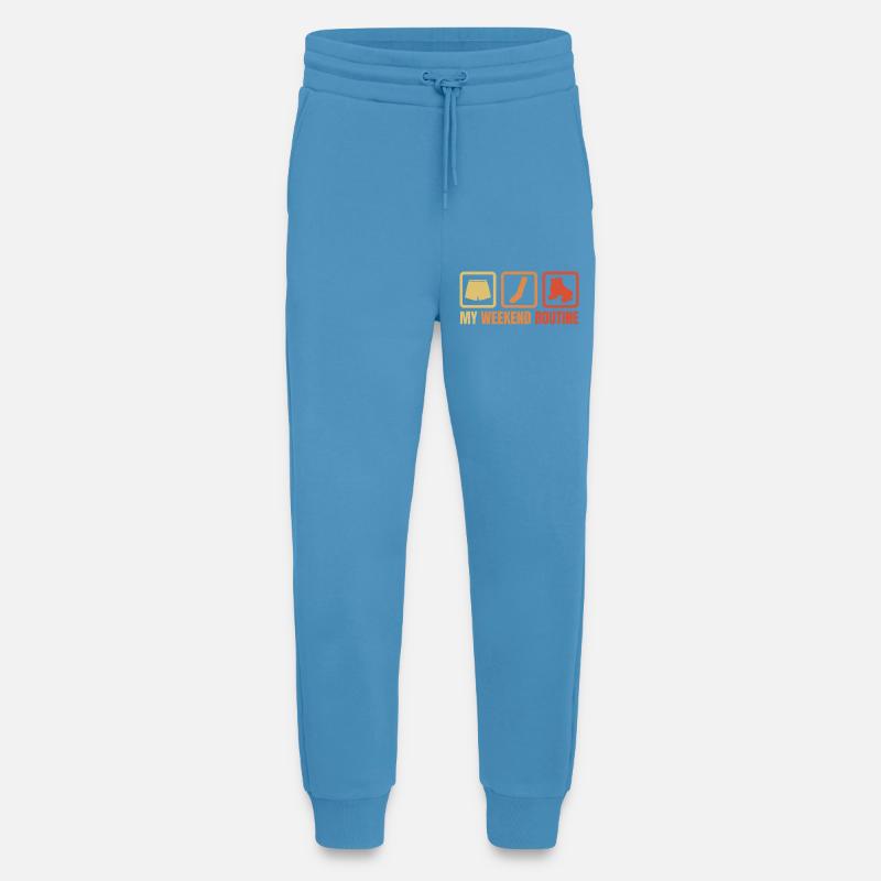Wochenende mit Rollschuhen - Jogginghose - made by SPREAD -  Sol Blue