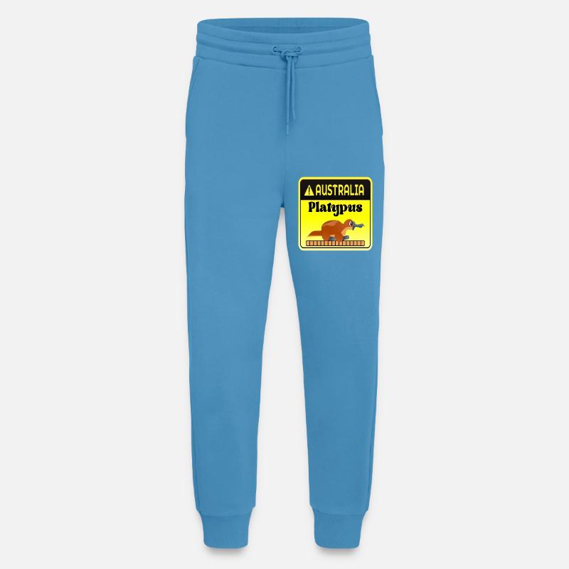 Australien Schnabeltier-Warnung - Säugetiere - Jogginghose - made by SPREAD -  Sol Blue
