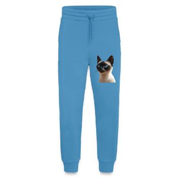 Siamkatze Siam Katze Siamese Cat Siamesen Katzen - Jogginghose - made by SPREAD -  Sol Blue - Vorne