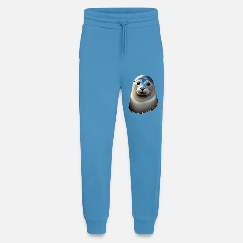 Schöne Robbe - Jogginghose - made by SPREAD -  Sol Blue