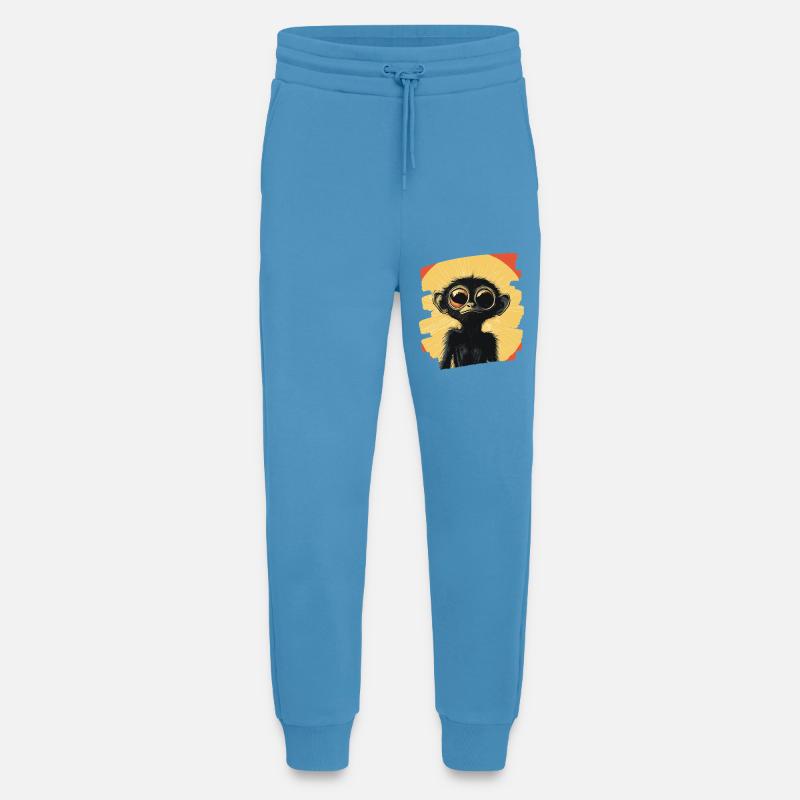Spider Monkey Retro - Jogging Pants - made by SPREAD  -  Sol Blue