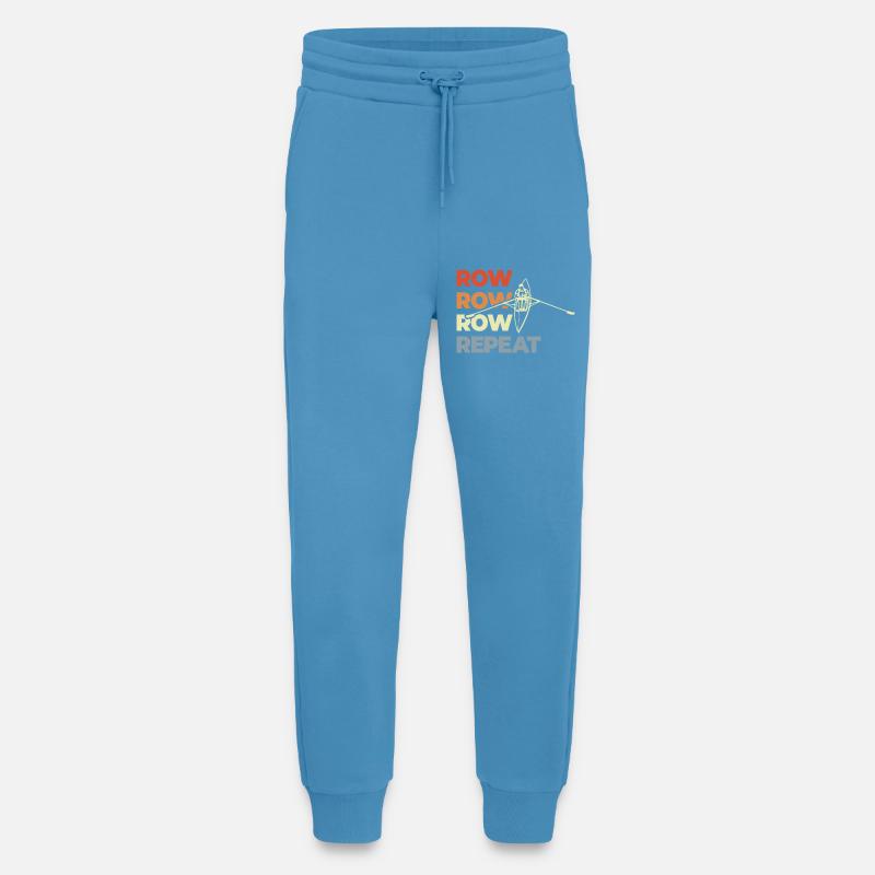 Row Row Row Repeat - Jogging Pants - made by SPREAD  -  Sol Blue