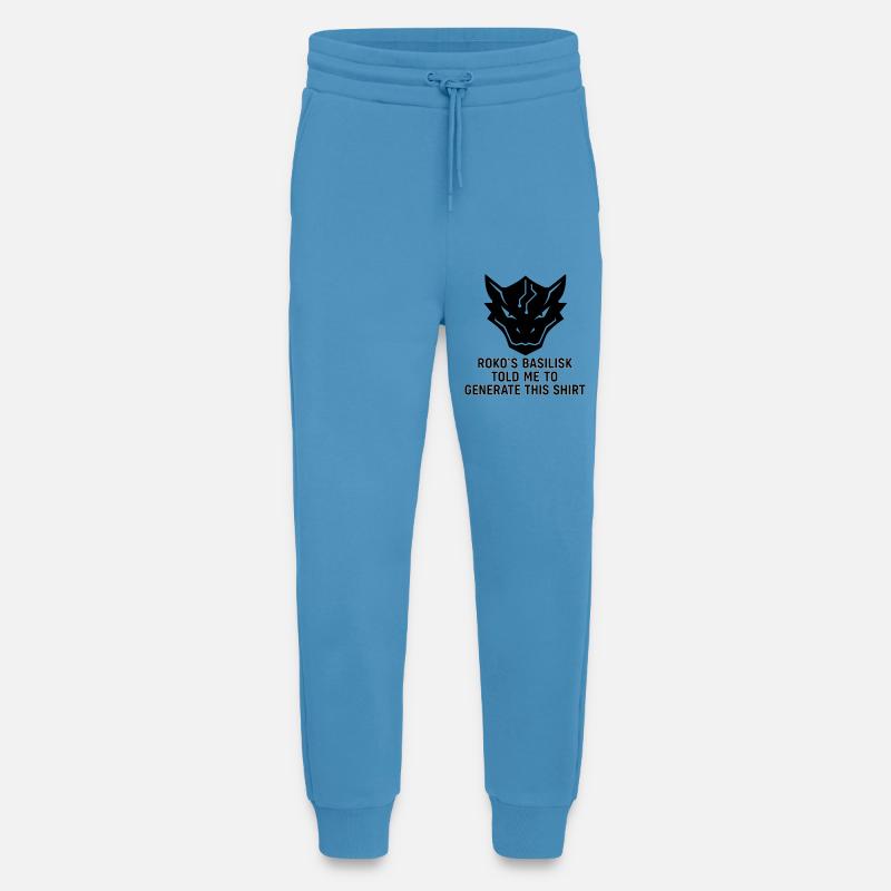 Generated by the Basilisk - Jogging Pants - made by SPREAD  -  Sol Blue