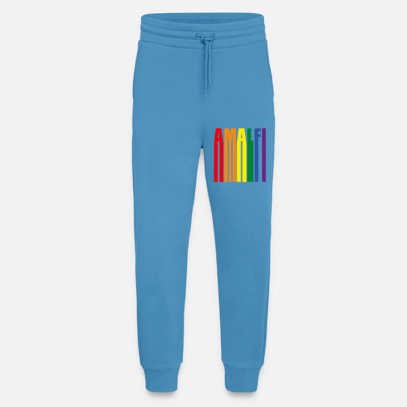 Amalfi Regenbogen Pride Geschenk - Jogginghose - made by SPREAD -  Sol Blue