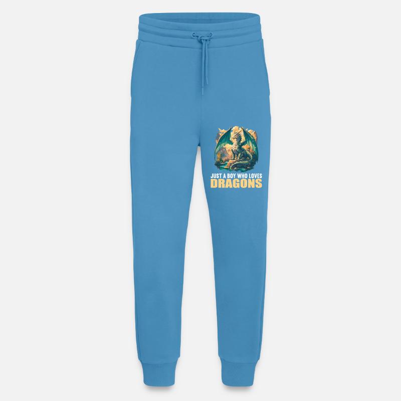 Drachen Drache - Jogginghose - made by SPREAD - Sol Blue