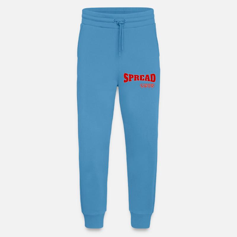 Ausdrucksstarkes Spread Love Design - Jogginghose - made by SPREAD -  Sol Blue