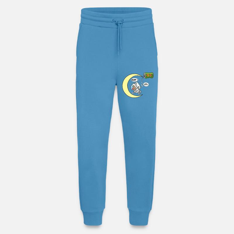 Der Astronaut und das Bier - Jogginghose - made by SPREAD -  Sol Blue