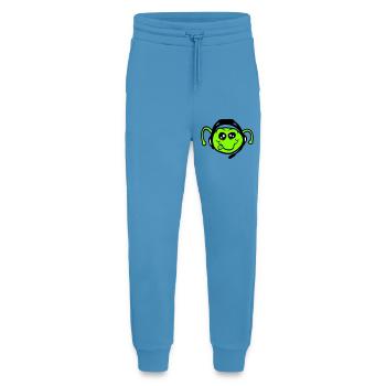 Gamer Headset Caterpillar Nerd Gaming Headphones Play - Jogging Pants - made by SPREAD  -  Sol Blue - Front