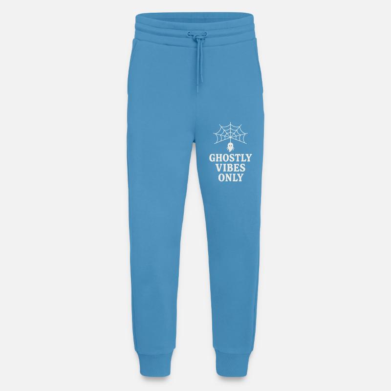 Geistlicher Spinnenweb-Print mit Geist - Jogginghose - made by SPREAD -  Sol Blue