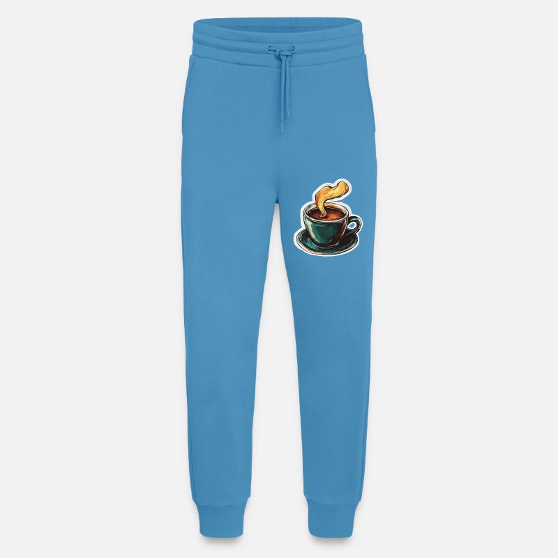 Kaffee - Jogginghose - made by SPREAD -  Sol Blue